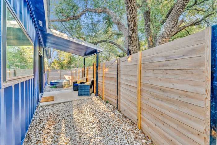 Unique Shipping Container |Cowboy Pool & Hot Tub — Patio