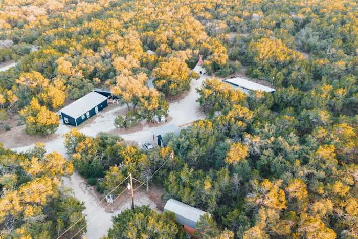 Tiny Home! | Private Cowboy Pool | Near Wimberely — Tucked away in the trees within a community of homes
