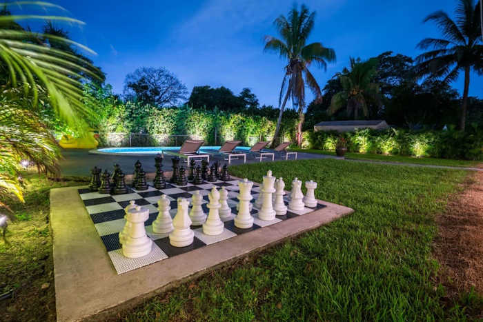 Giant outdoor chess