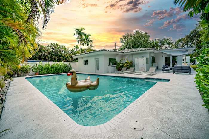 Brand new pool