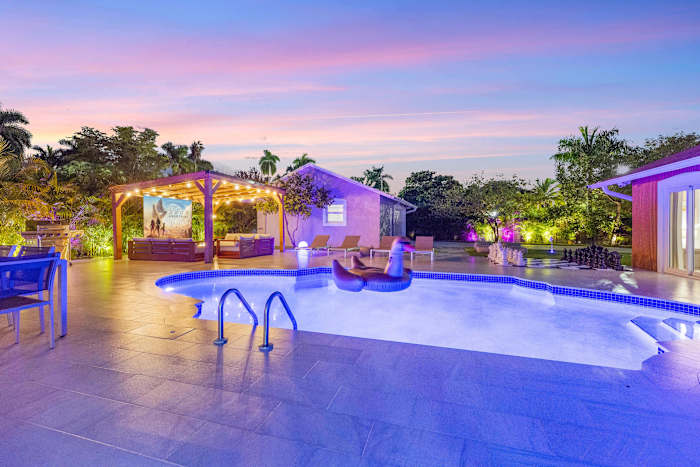 Backyard Paradise, Perfectly Lit Nights