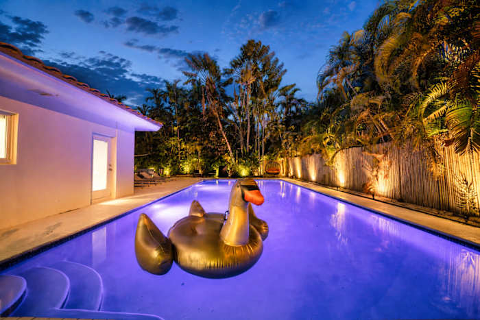 Brand new pool