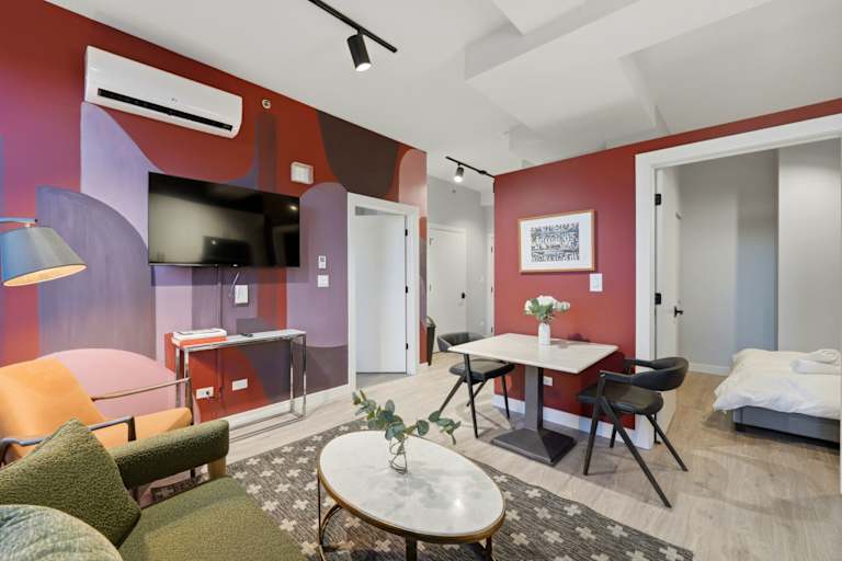 Two-bedroom, 9th floor