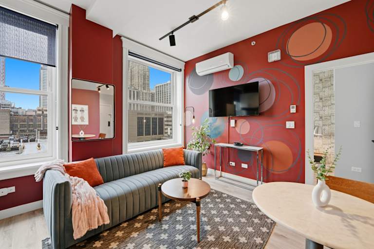 Two-bedroom, 8th floor