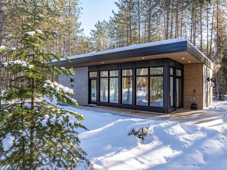 Chalet neuf avec SPA | Le Repaire du Lièvre Blanc