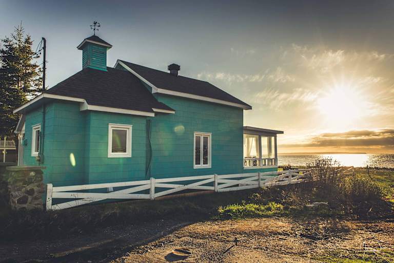 Charme côtier, Vue sur le fleuve | La Capitainerie