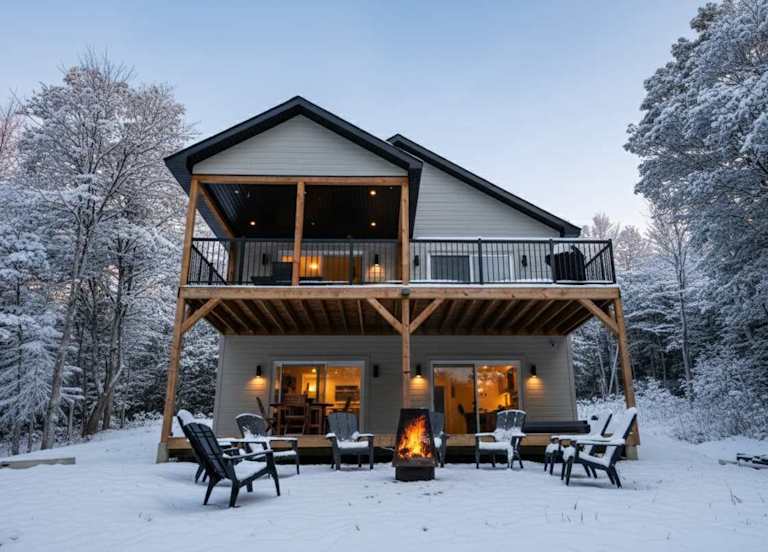 Spa et Bord de lac | Oasis des chutes