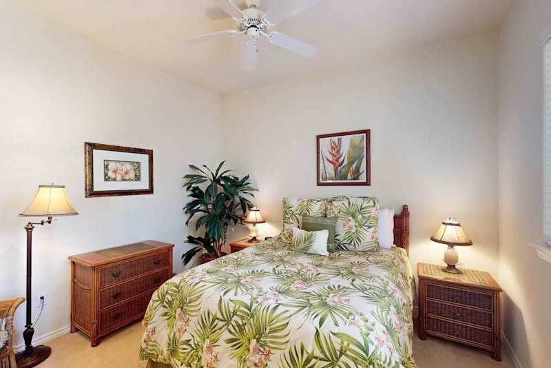 Comfortable Guest Bedroom with Queen Bed & Dresser
