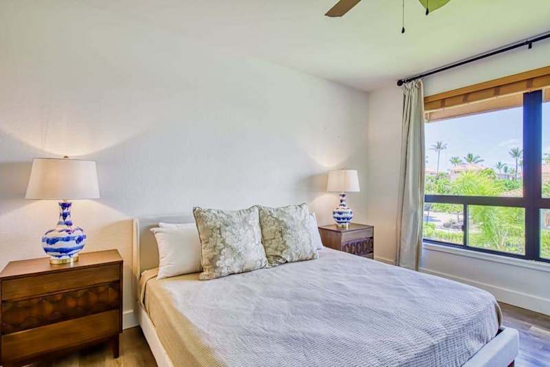 Sunlit Bedroom With Peaceful Garden Views