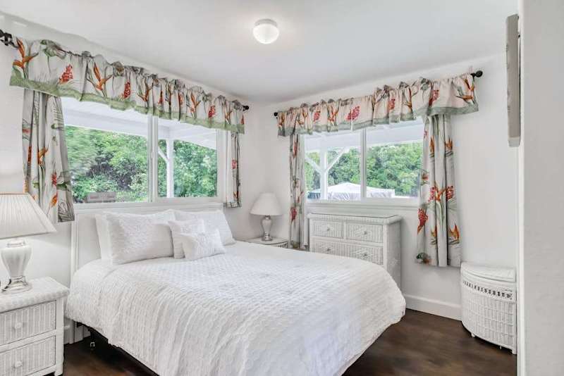 Serene Primary Bedroom With Garden Views