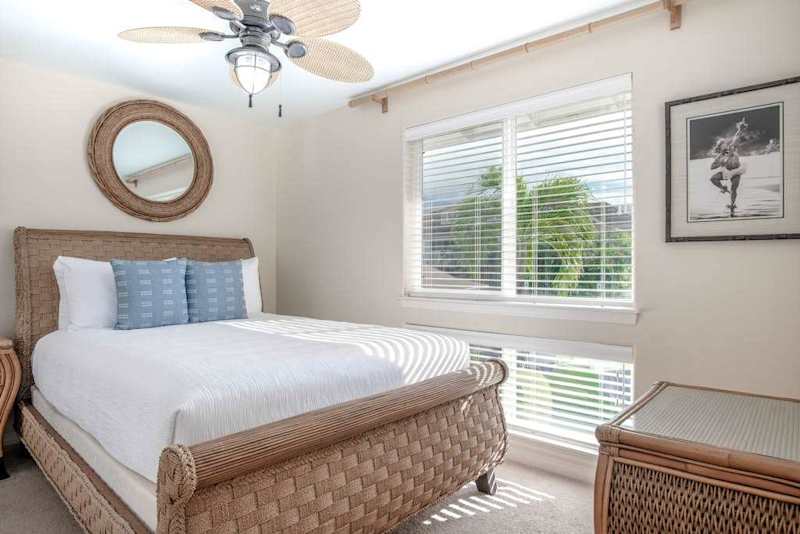 Bright Primary Bedroom with Queen Sleigh Bed & Natural Light