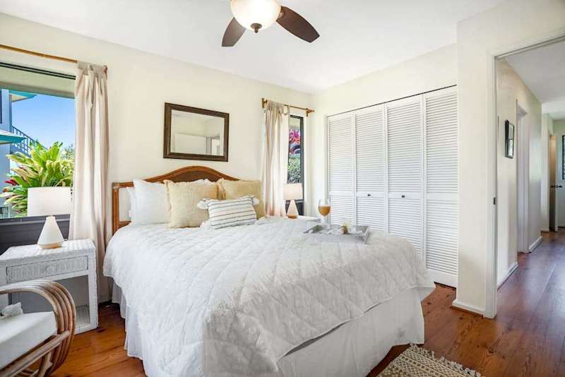 Comfortable Second Bedroom With Island Charm