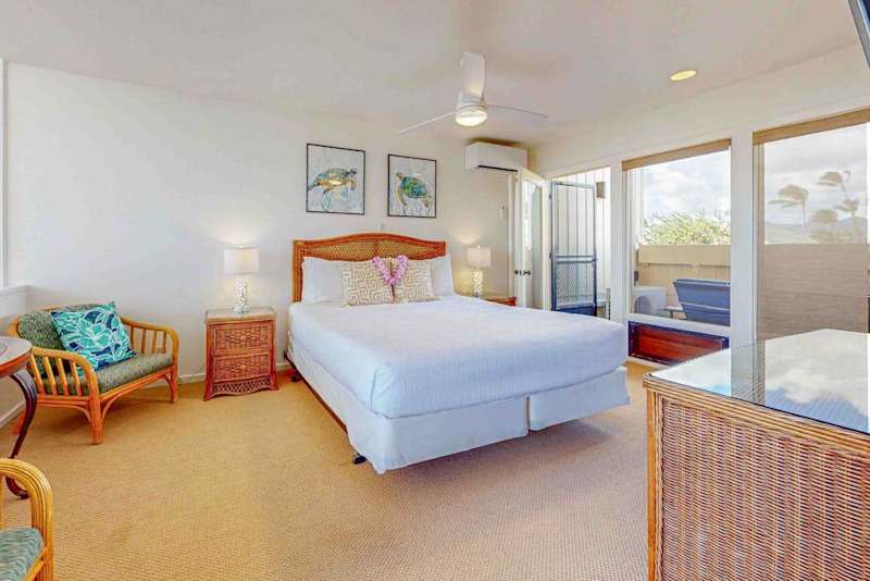 Peaceful king bedroom designed for total relaxation