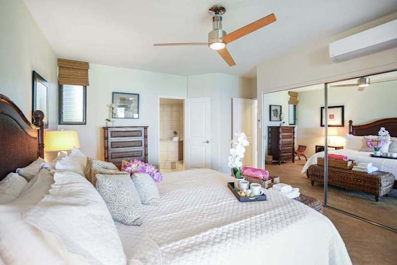Wake up refreshed in this spacious primary suite