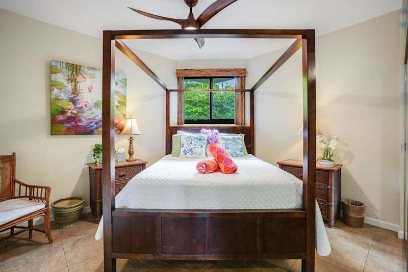 Rest peacefully in this inviting guest bedroom