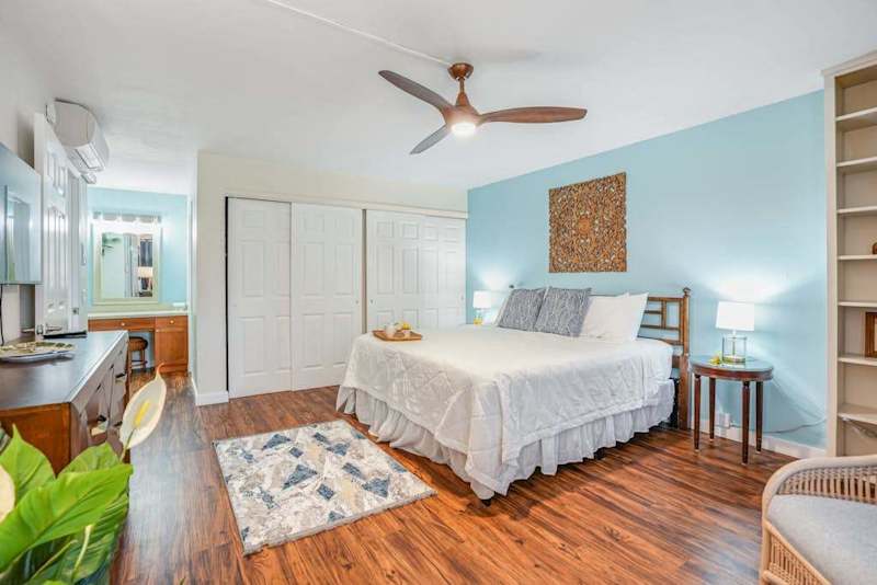 Bright Bedroom With Coastal Comfort