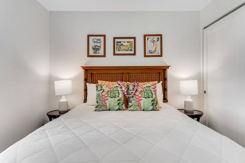 Comfortable king suite with peaceful space for sleeping