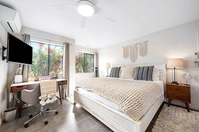 Peaceful Bedroom For Restful Island Nights