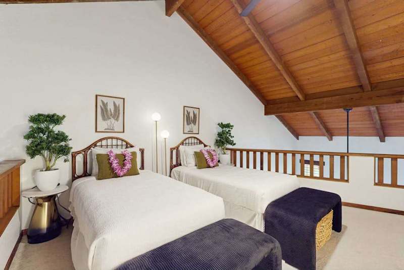 Cozy Loft Style Bedroom