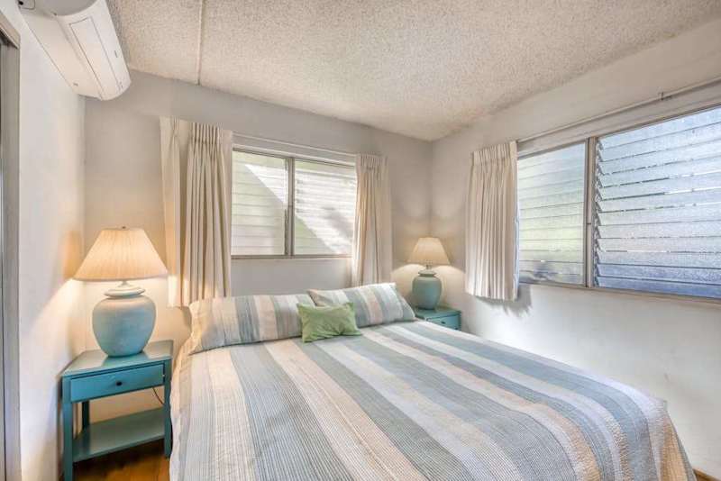 Bright and airy primary bedroom