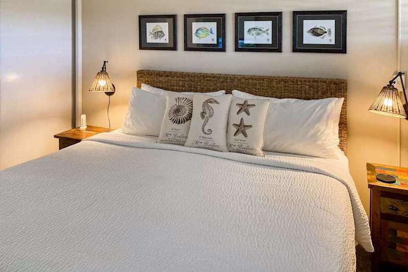 Primary bedroom with King bed