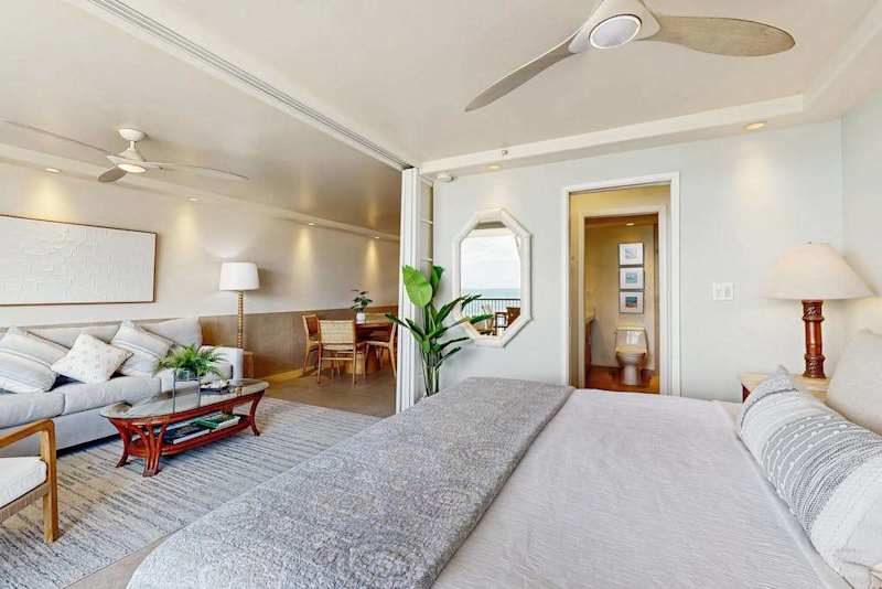 Enjoy Restful Nights in the King Bed