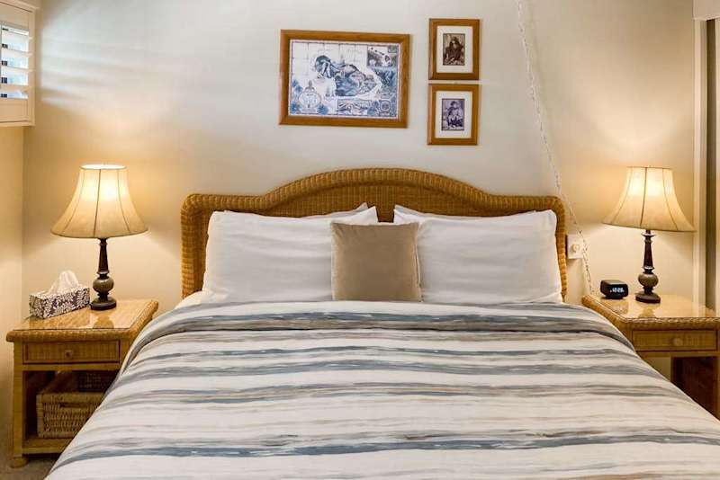 Comfortable king bedroom for a restful night's sleep