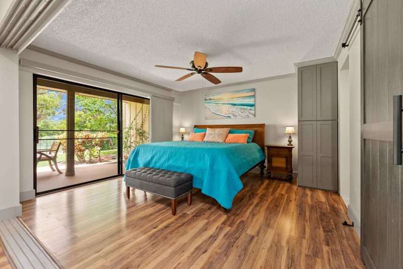 First bedroom with a bright, inviting view for a refreshing stay