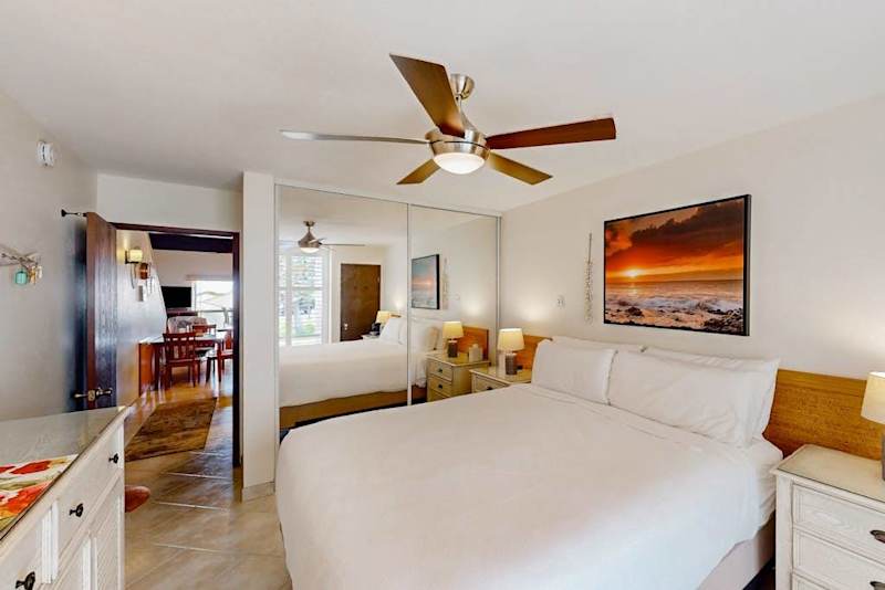 Bright Bedroom With Comfort