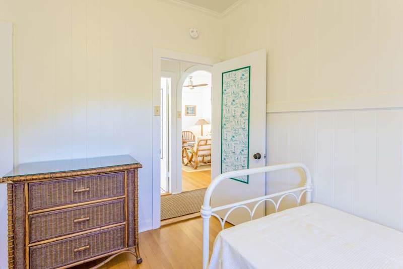 A cozy corner of bedroom three designed for restful nights and comfort