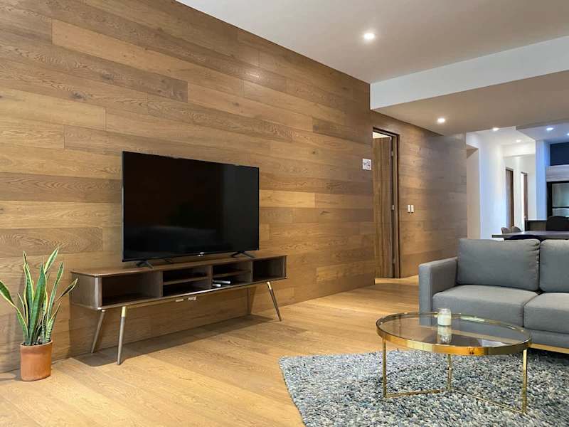 TV and living room