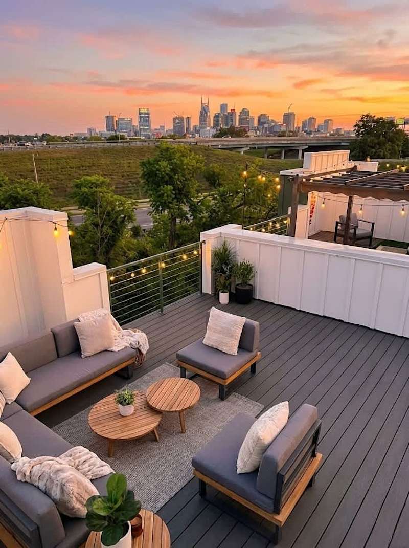 Rooftop Views 4BR 4BA Sleeps 14 Near Broadway