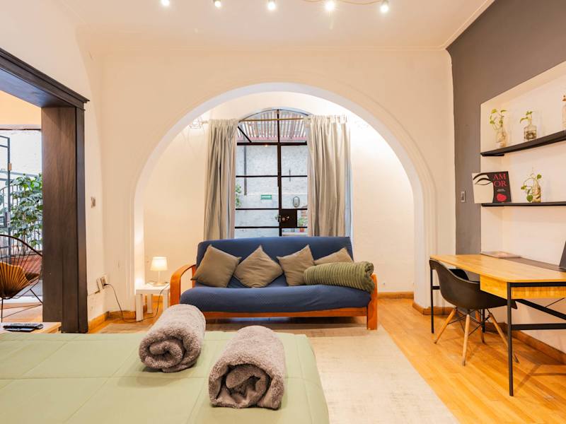Depa 4  · Condesa gem with Patio - Parque España