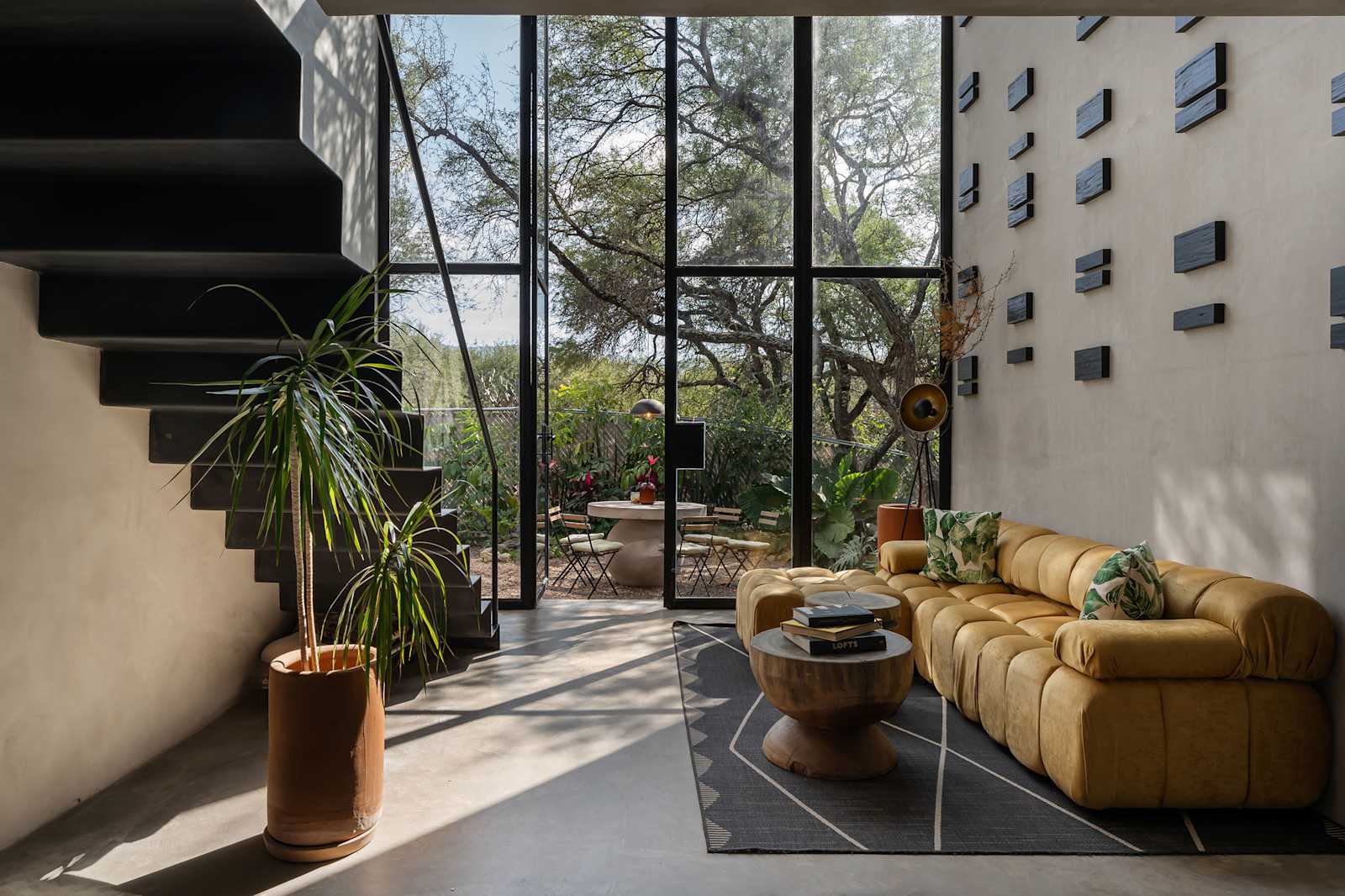 The interior and living space.