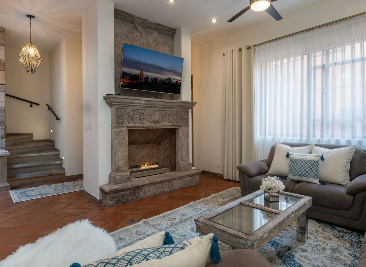 Casa del Palmar, Elegant 3BR Home with Rooftop Terrace in Centro photo 3