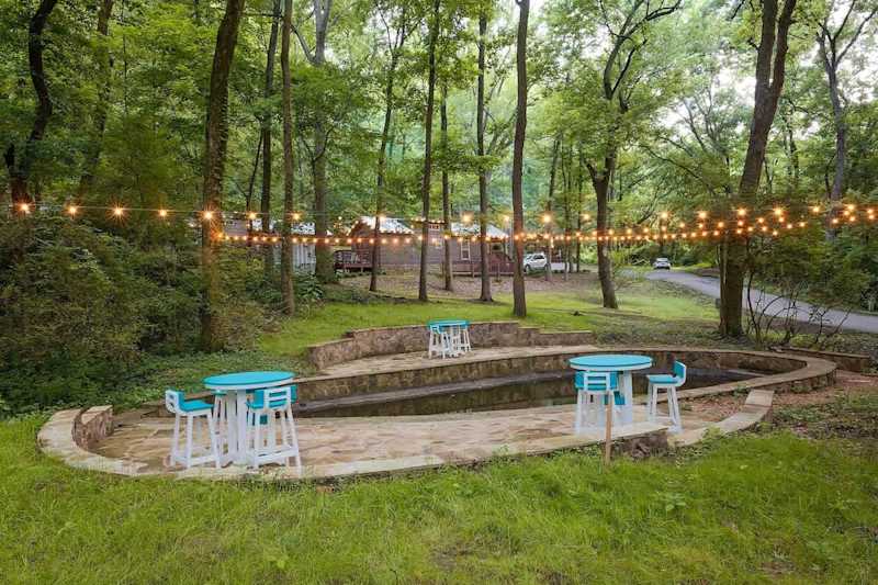 Property pond is a great gathering space :)