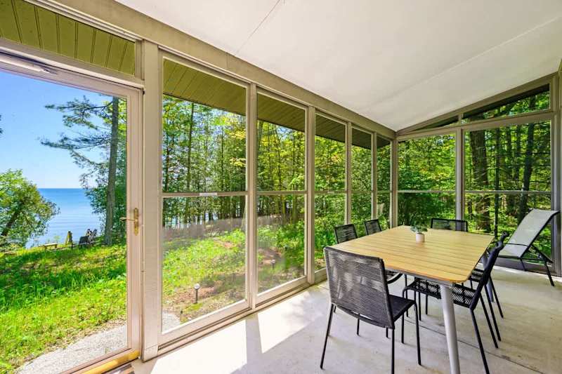 Lake Michigan Cabin · Private Shoreline