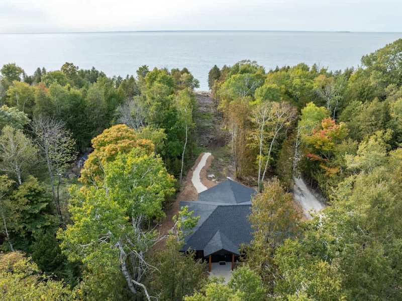 Bay view from a DoCo home in Egg Harbor
