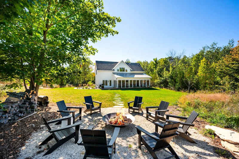 Designer Retreat · Screened Porch · Sister Bay