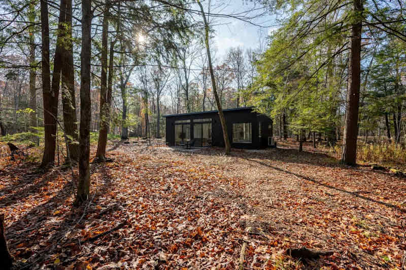 Welcome to Spring Lane, a cozy cabin tucked away in the tranquil woods of Egg Harbor, WI. This 1-bedroom, 1-bathroom getaway is perfect for small families or couples looking for a peaceful escape near Door County’s attractions. Nearby, Frank E. Murph