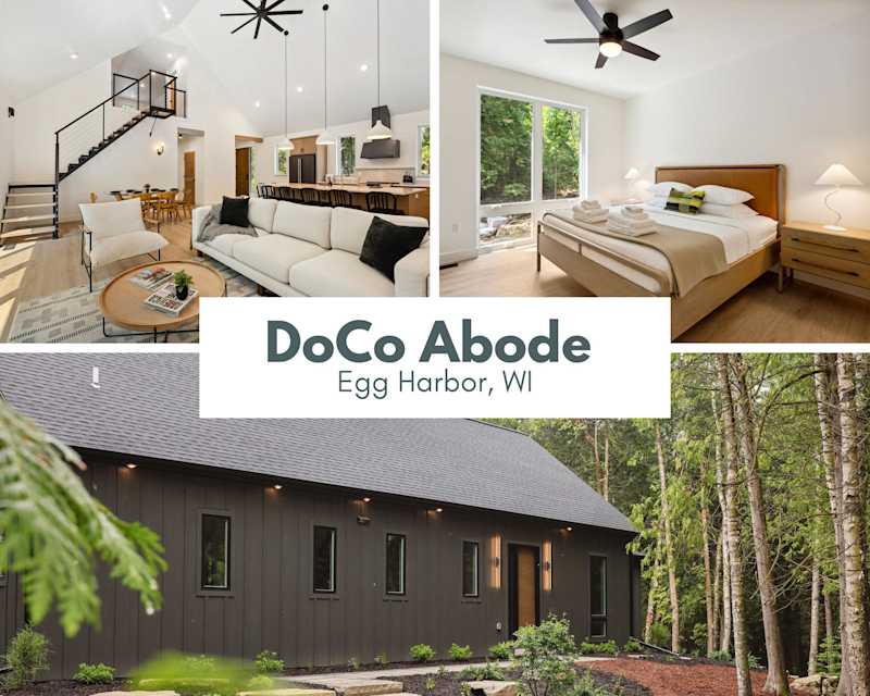 Waterfront home: Modern Luxury Retreat · Game Loft · Near Bay, Egg Harbor, WI
