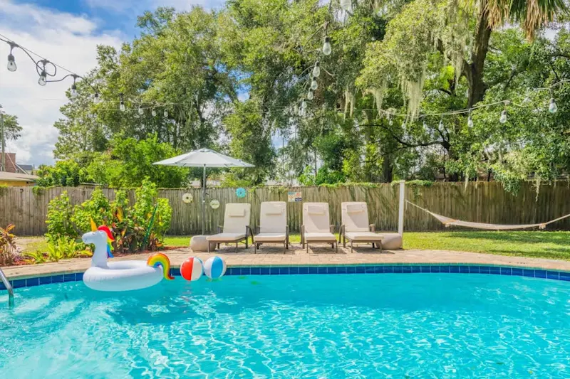 Heated Poolside Oasis-Central/Firepit — photo 5