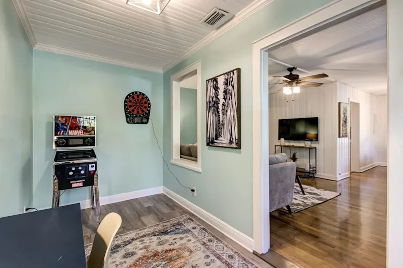 The Murray Hill Bungalow-Arcade games/Patio — photo 4