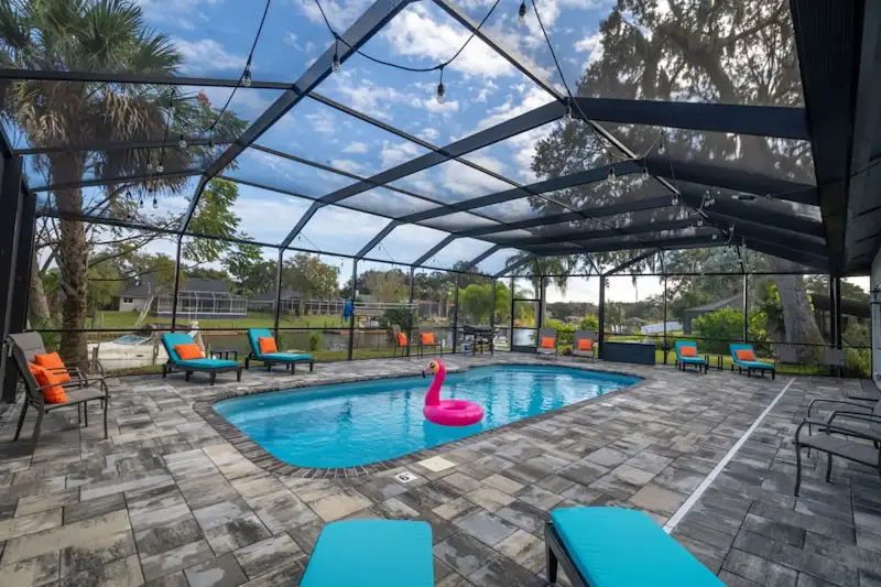 Coastal Luxe Retreat | Pool  — photo 4
