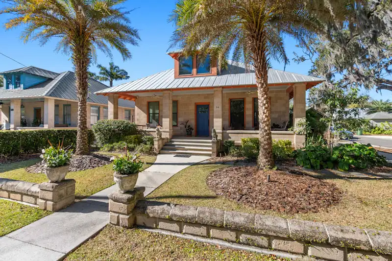 Twin Palms | Craftsman Cottage | Walk to DNTN vacation rental in St. Augustine, Florida