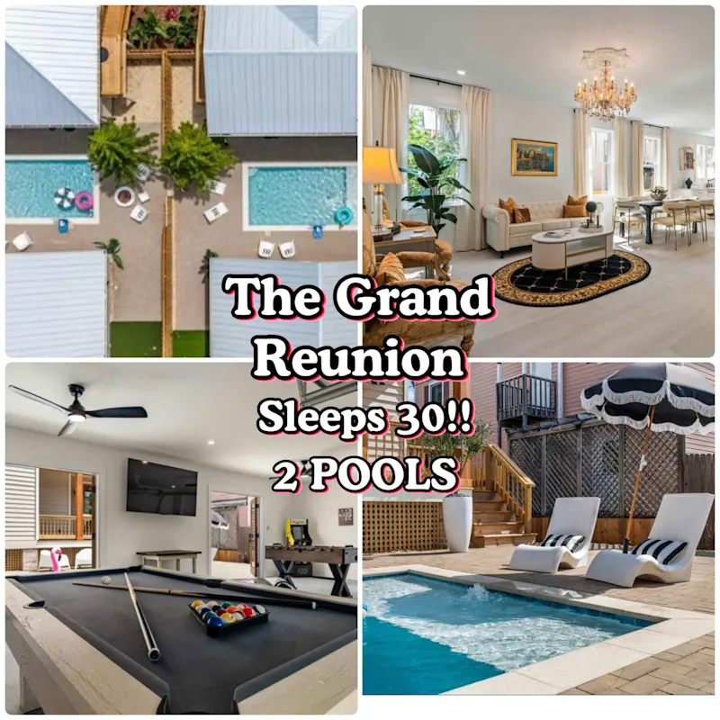 The Grand Reunion | 2 Luxury Homes | Sleeps 30 vacation rental in St. Augustine, Florida