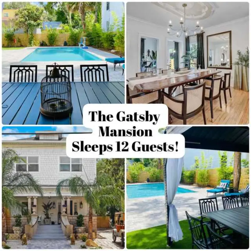 The Gatsby Mansion/Heated Pool/Heart of Town vacation rental in St. Augustine, Florida
