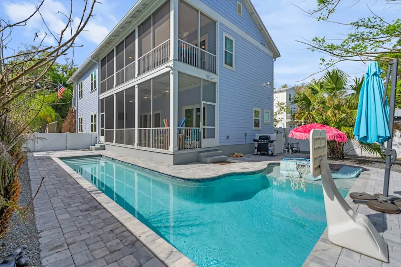 The Salty Palm | Pool | Walk to DNTN vacation rental in St. Augustine, Florida