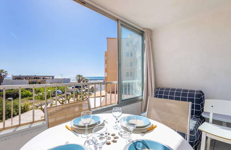 Appartement Valras vue sur la mer