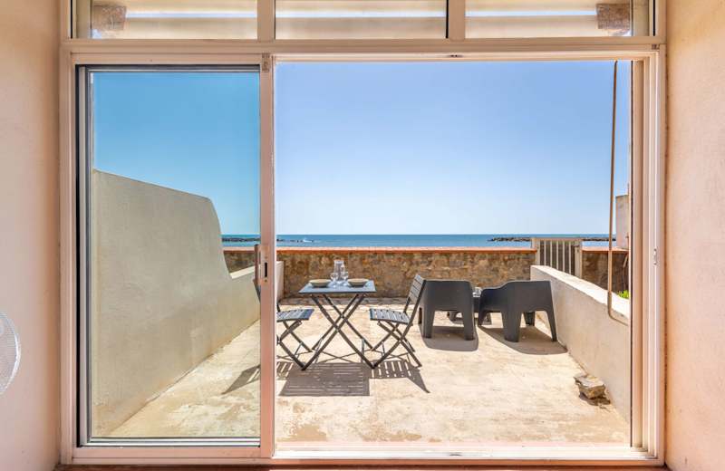 Terrasse Vue Mer & Plage Directe · Valras'Loc – Valras-Plage